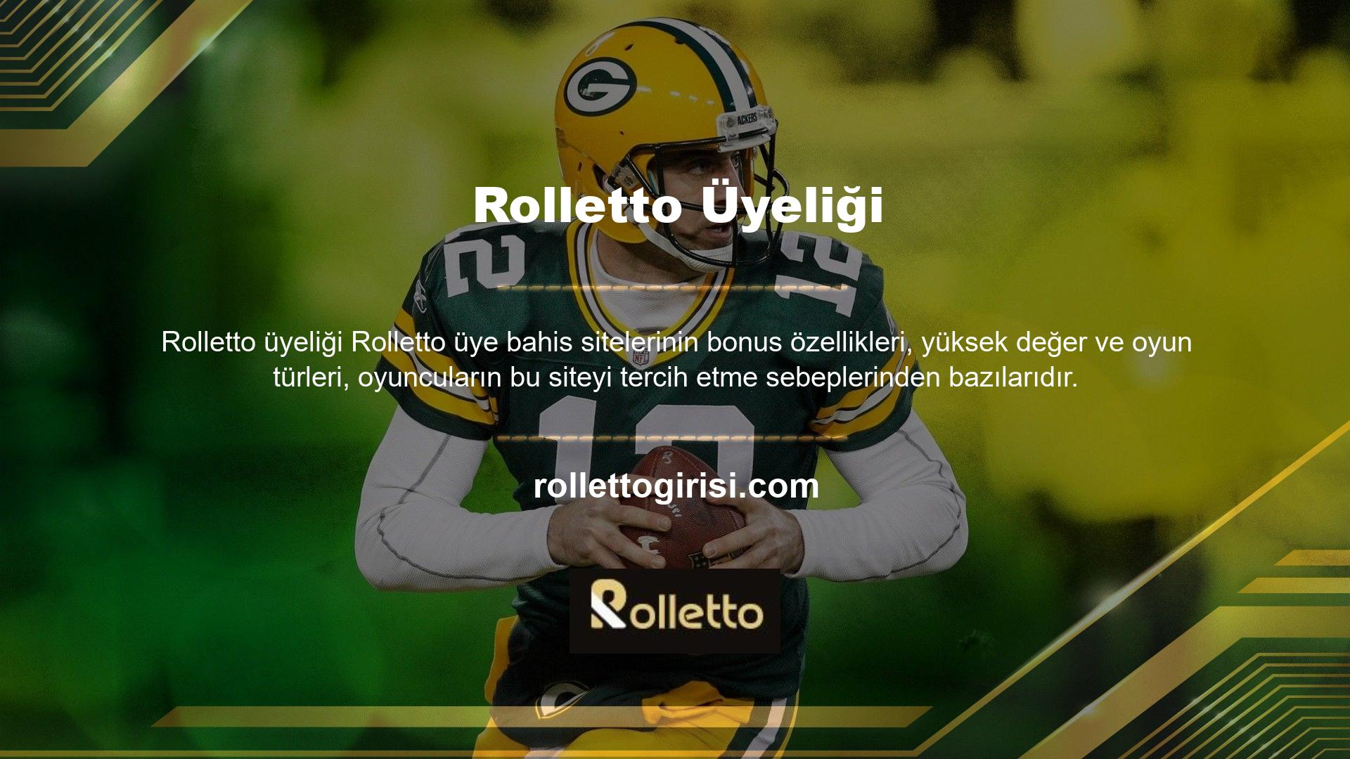 Yetkili bahis şirketlerinden biri olan Rolletto bahis sitesi, kullanıcılarına güvenilir kaynaklar üzerinden hizmet vermektedir