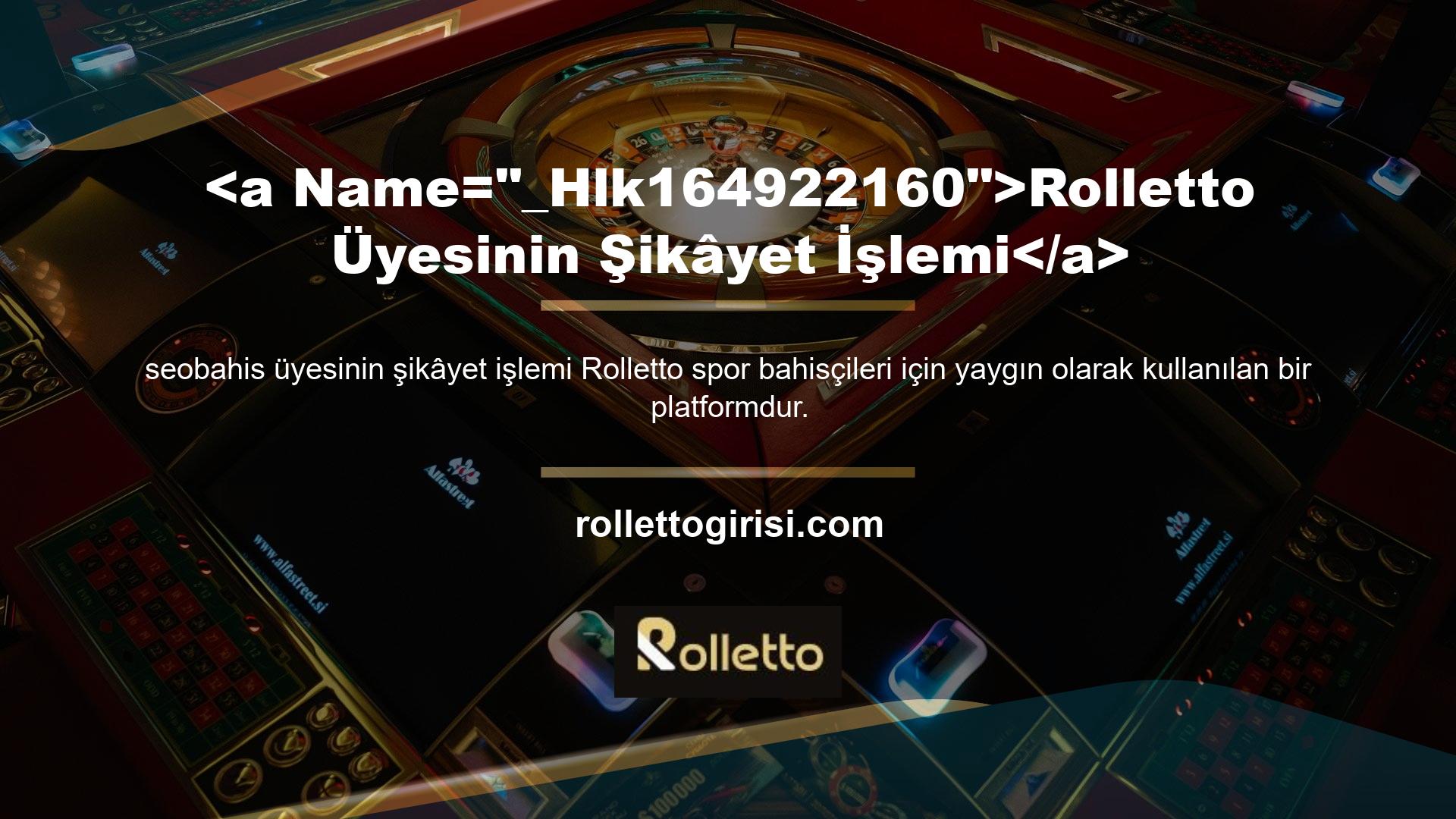 Rolletto Para Çekme Limitleri sitesi kullanıcılarına kapsamlı yardım sunmaktadır