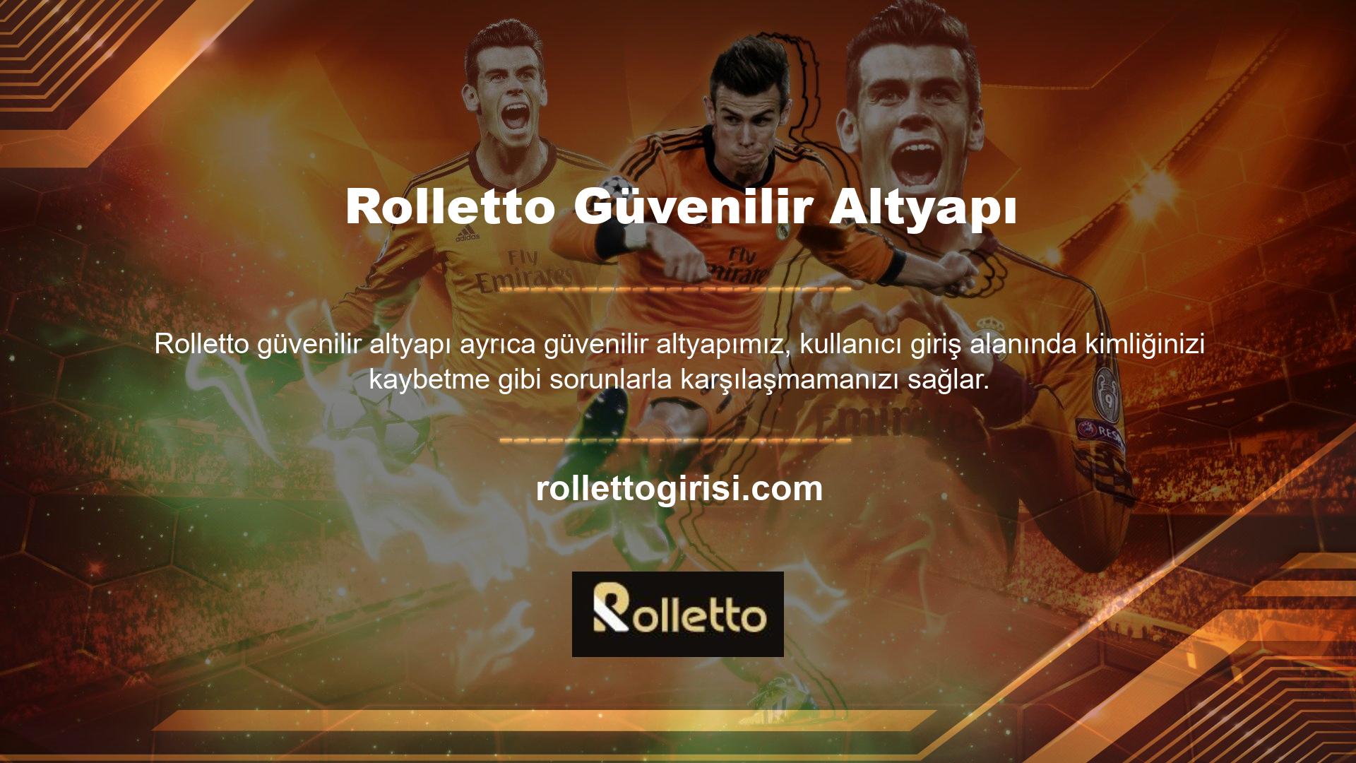 Rolletto giriş adresleri olarak adlandırılan alan adlarına ilişkin bilgiler sürekli bir değişim halindedir